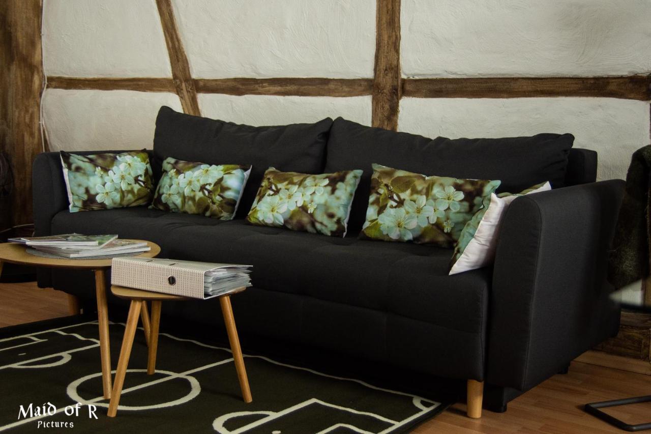 Hof Vierzehnender Im Hohen Venn - 70Qm Fachwerk-Studio - Grosses Wohn-Schlafzimmer Mit Dachterrasse Und Kaminofen - Separate Kueche - Perfekt Fuer Paare - Monschau - Eifel - Hunde Willkommen - Islandpferde Exteriör bild