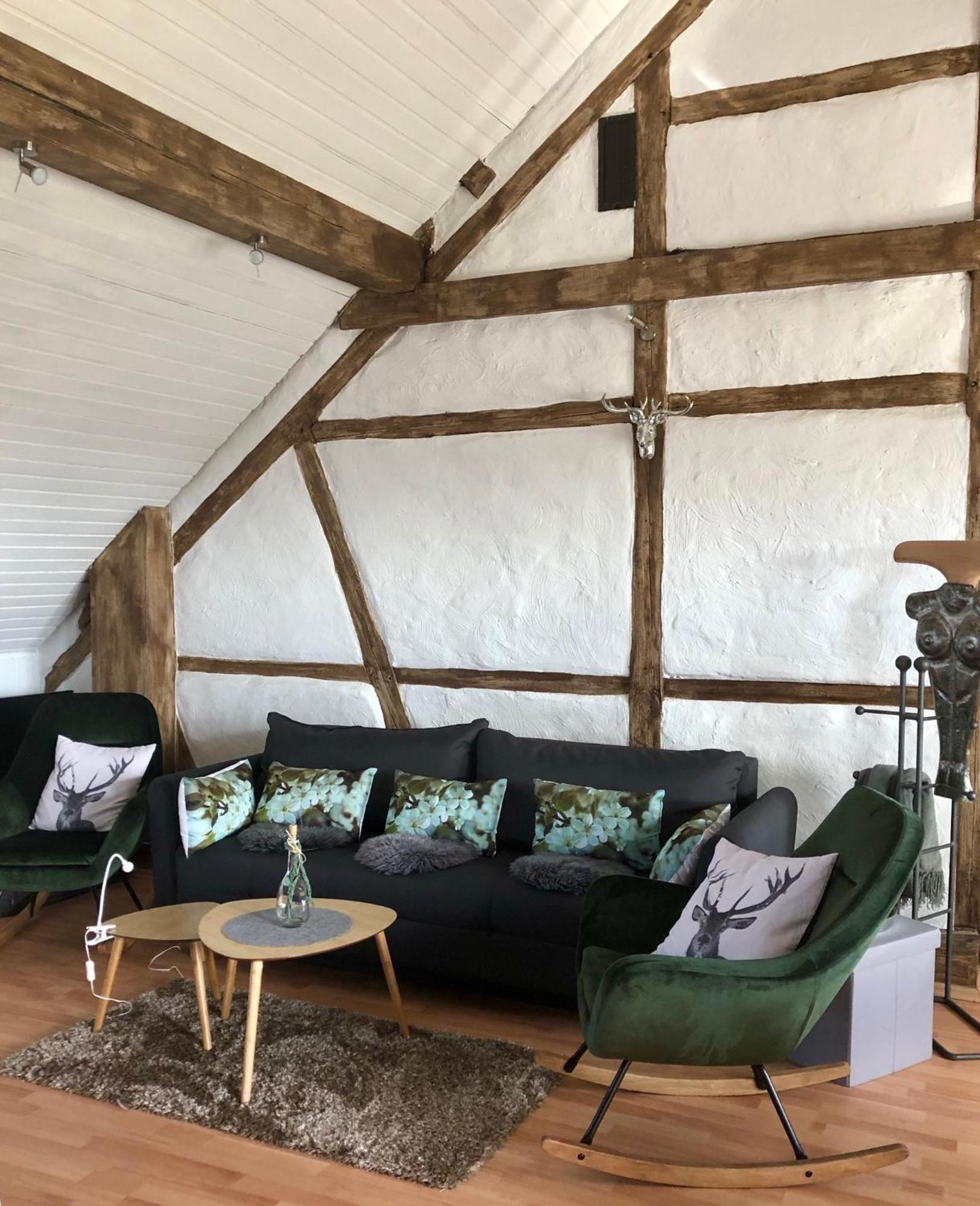 Hof Vierzehnender Im Hohen Venn - 70Qm Fachwerk-Studio - Grosses Wohn-Schlafzimmer Mit Dachterrasse Und Kaminofen - Separate Kueche - Perfekt Fuer Paare - Monschau - Eifel - Hunde Willkommen - Islandpferde Exteriör bild